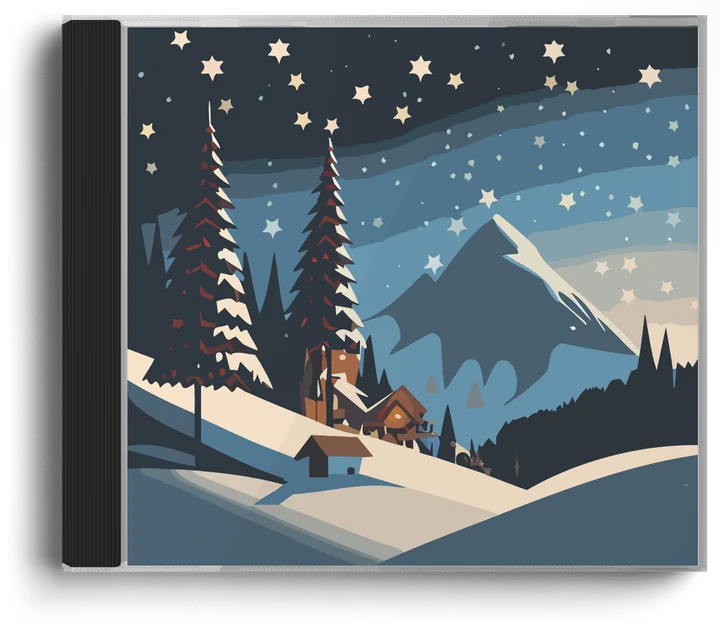 Yule Log 2008 CD case