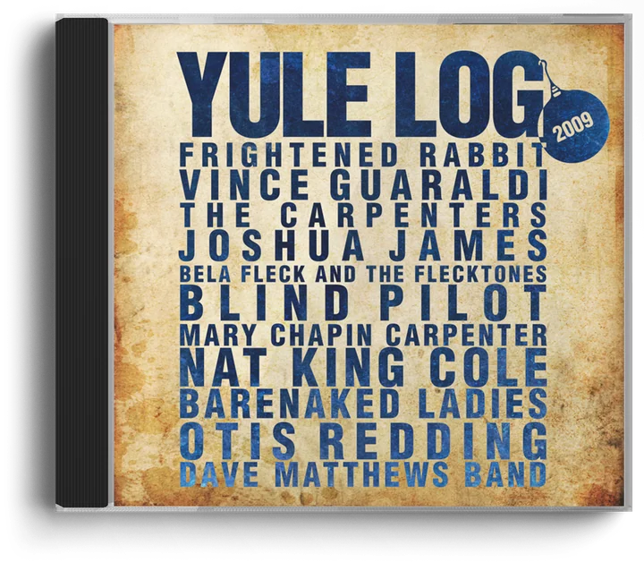 Yule Log 2009 CD case