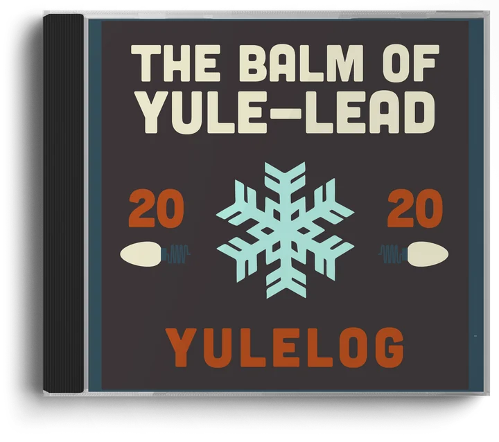 Yule Log 2020 CD case