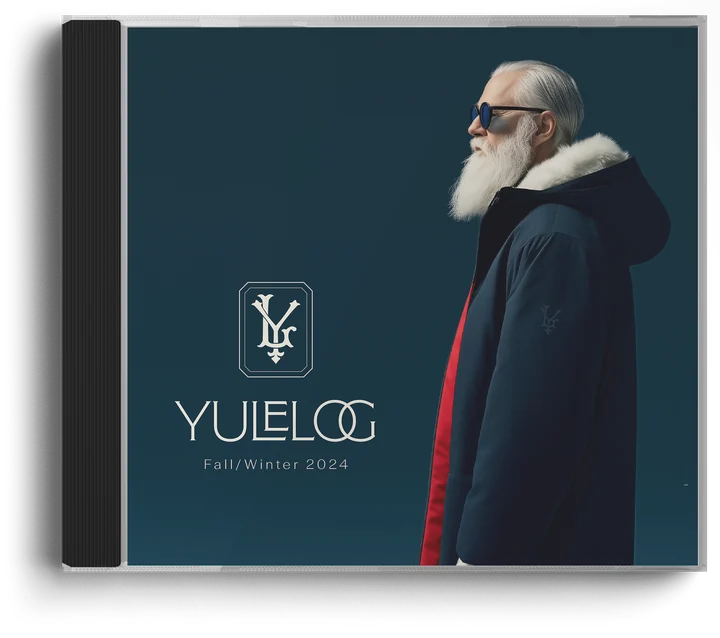 Yule Log 2024 CD case