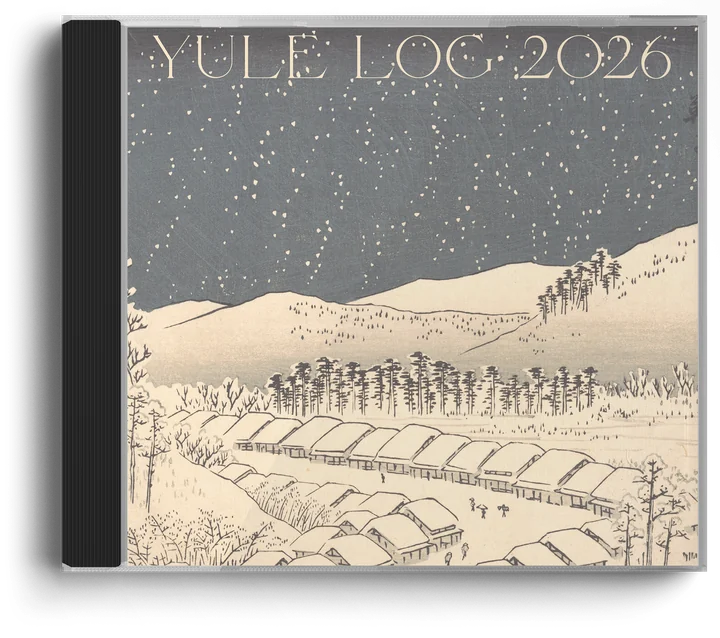 Yule Log 2026 CD case