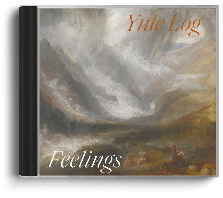 Yule Log Feelings CD case